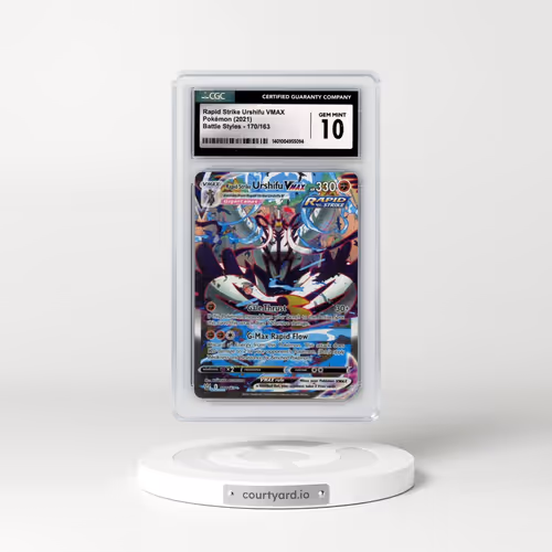 2021 Battle Styles #170/163 Rapid Strike Urshifu VMAX - Holo Secret (CGC 10 GEM MINT)