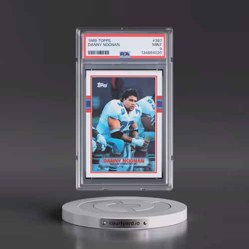 1989 Topps #387 Danny Noonan (PSA 9 MINT)