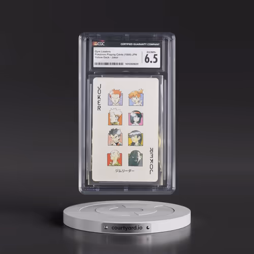1996 Yellow Deck (Pocket Monster Pikachu Back) #Joker Gym Leaders (CGC 6.5 EX-NM+)