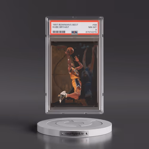 1997 Bowman's Best #88 Kobe Bryant (PSA 8 NM-MT)