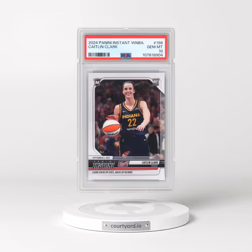 2024 Panini Instant WNBA #198 Caitlin Clark (PSA 10 GEM MINT)
