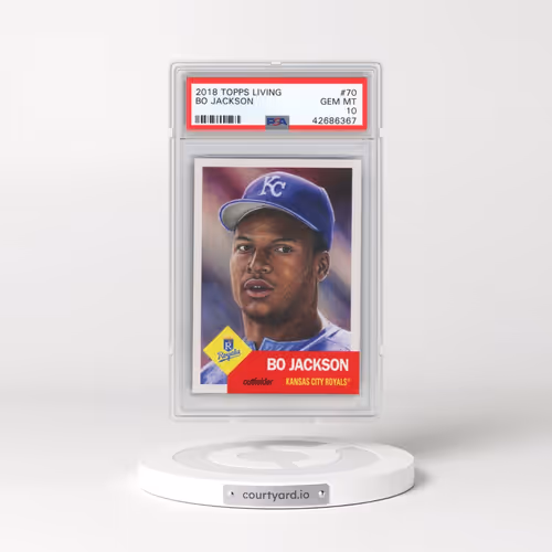 2018 Topps Living #70 Bo Jackson (PSA 10 GEM MINT)