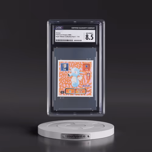 1996 Hyper Sticker Collection Part 1 (1996) #116 Horsea (CGC 8.5 NM-MT+)