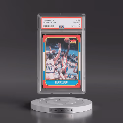 1986 Fleer #59 Albert King (PSA 8 NM-MT)