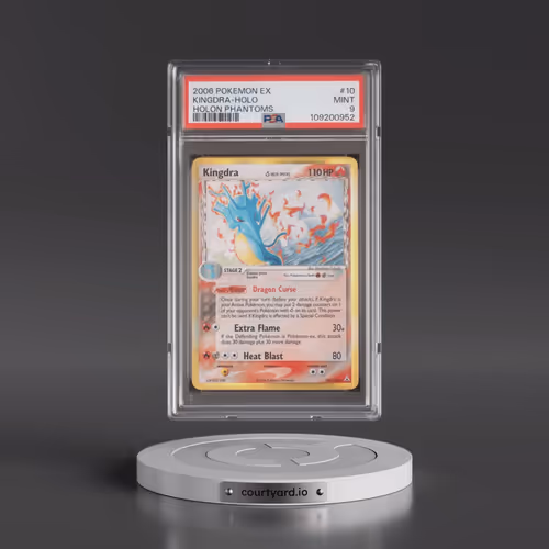 2006 Pokémon EX Holon Phantoms #10 Kingdra - Holo (PSA 9 MINT)