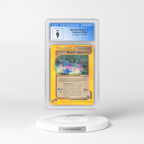 2003 Skyridge #130/144 Miracle Sphere β (CGC 9 MINT)