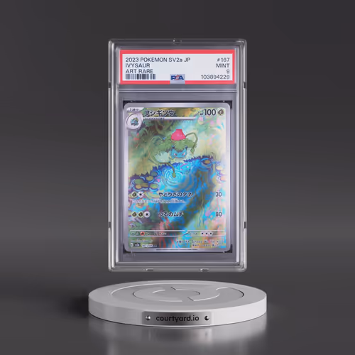2023 Pokémon Sv2a-Pokémon 151 #167 Ivysaur - Art Rare (PSA 9 MINT)