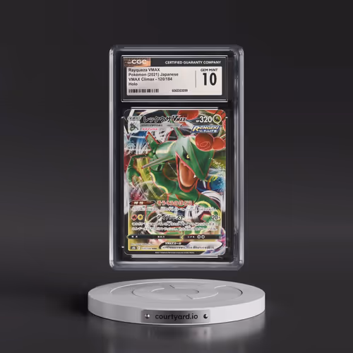 2021 VMAX Climax #120/184 Rayquaza VMAX - Holo (CGC 10 GEM MINT)