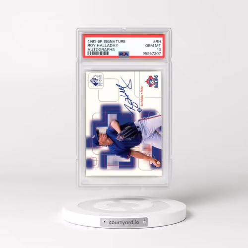 1999 SP Signature Autographs #RH Roy Halladay (PSA 10 GEM MINT)