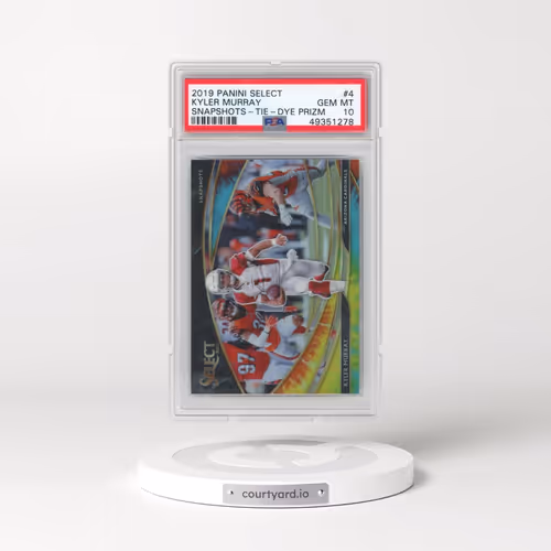 2019 Panini Select Snapshots #4 Kyler Murray - Tie-Dye Prizm (PSA 10 GEM MINT)
