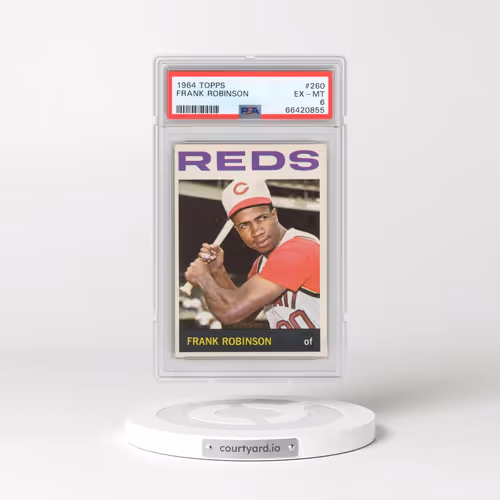 1964 Topps #260 Frank Robinson (PSA 6 EX-MT)