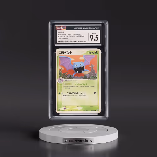 2004 Clash of the Blue Sky #002/082 Golbat - 1st Edition (CGC 9.5 MINT+)