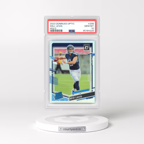 2023 Panini Donruss Optic #298 Will Levis - Holo (PSA 10 GEM MINT)