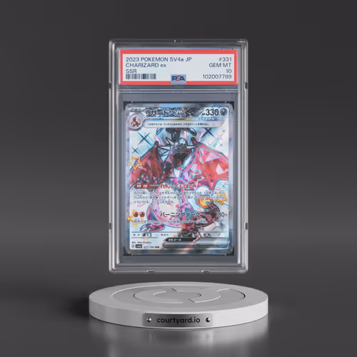 2023 Pokémon Sv4a-Shiny Treasure EX #331 Charizard EX - Holo Ssr (PSA 10 GEM MINT)