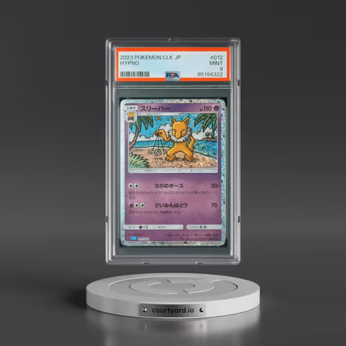 2023 Pokémon Clk-Trading Card Game Classic Blastoise & Suicune EX Deck #012 Hypno (PSA 9 MINT)