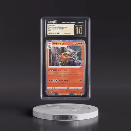 2022 Pokémon GO #010/071 Charizard - Holo (CGC 10 PRISTINE)