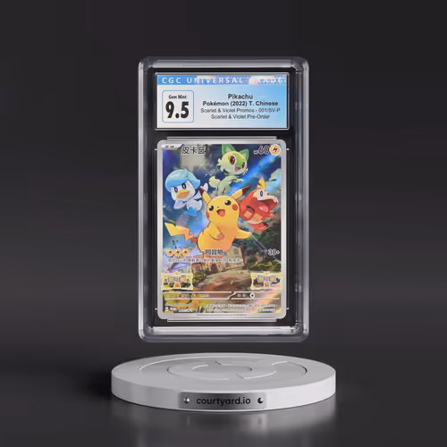 2022 Scarlet & Violet Promos - Traditional #001/SV-P Pikachu - Scarlet & Violet Pre-Order (Holo) (CG
