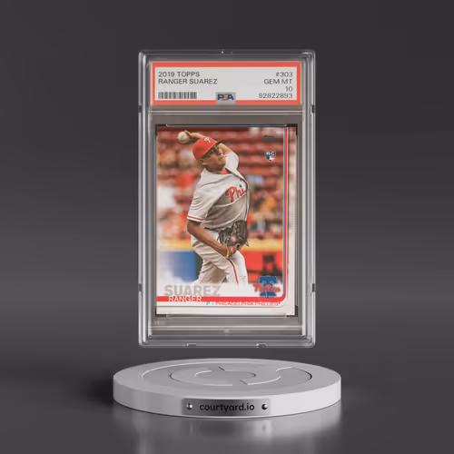2019 Topps #303 Ranger Suarez (PSA 10 GEM MINT)