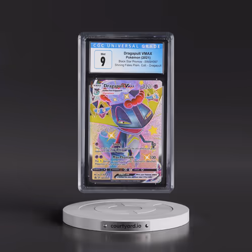 2017 Black Star Promos - Sword & Shield #SWSH097 Dragapult VMAX - Holo Shining Fates Premium Collect
