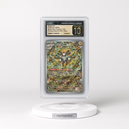 2024 Black Star Promos - Scarlet & Violet SVP EN #159 Magneton - Surging Sparks Elite Trainer Box (CGC 10 PRISTINE)