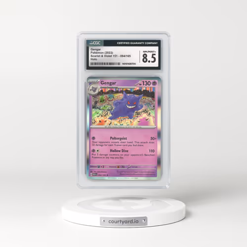 2023 Pokémon 151 #94 Gengar - Holo (CGC 8.5 NM-MT+)