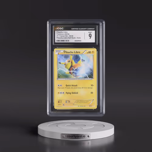 2014 XY Trainer Kit #30/30 Pikachu Libre - Pikachu Libre Half Deck Holo (CGC 9 MINT)