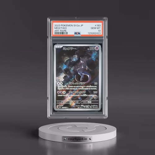 2023 Pokémon Sv2a-Pokémon 151 #183 Mewtwo - Art Rare (PSA 10 GEM MINT)