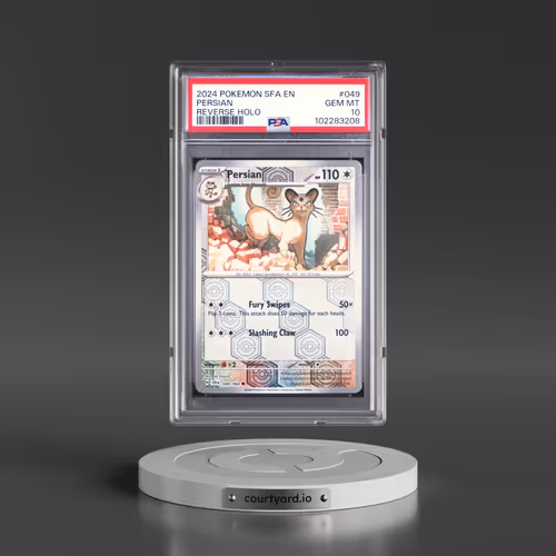 2024 Pokémon Sfa EN-Shrouded Fable #049 Persian - Reverse Holo (PSA 10 GEM MINT)