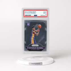 2015 Panini Prizm #322 D'Angelo Russell (PSA 9 MINT)