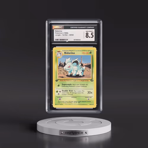 1999 Jungle #40/64 Nidorina - 1st Edition 1st Edition (CGC 8.5 NM-MT+)