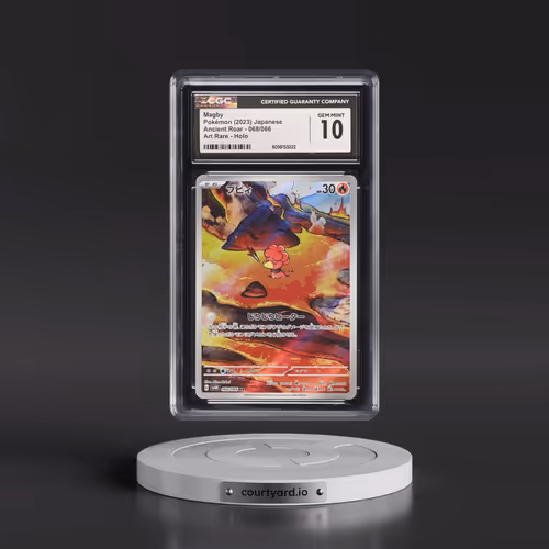 2023 Pokémon Sv4k-Ancient Roar #068 Magby - Art Rare (CGC 10 GEM MINT)
