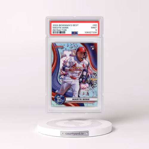 2024 Bowman's Best #60 Masyn Winn - Refractor (PSA 9 MINT)