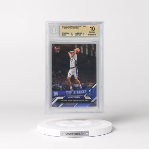 2024 Bowman U Now #1 Cooper Flagg (BGS 10 PRISTINE)