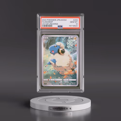 2022 Pokémon Sword & Shield Vstar Universe #209 Mareep - Full Art (PSA 10 GEM MINT)