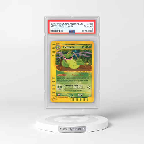 2003 Pokémon Aquapolis #H30 Victreebel - Holo (PSA 10 GEM MINT)