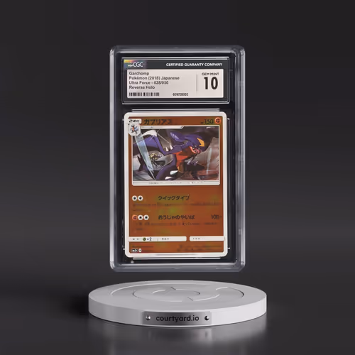 2018 Ultra Force - SM5+ #028/050 Garchomp - Reverse Holo (CGC 10 GEM MINT)