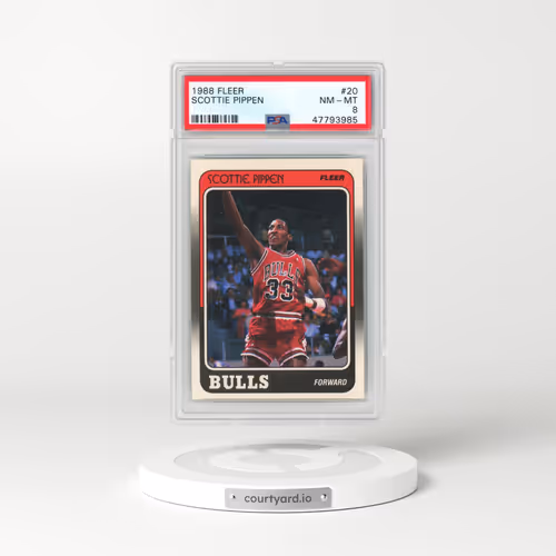 1988 Fleer #20 Scottie Pippen (PSA 8 NM-MT)