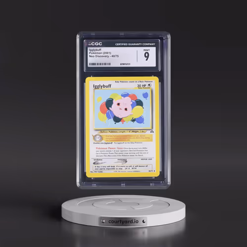 2001 Neo Discovery #40/75 Igglybuff (CGC 9 MINT)