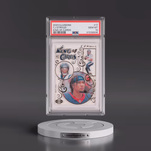 2023 Panini Illusions King of Cards #17 CJ Stroud (PSA 10 GEM MINT)