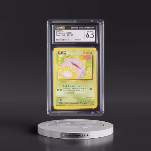 1999 Base Set #51/102 Koffing (CGC 6.5 EX-NM+)