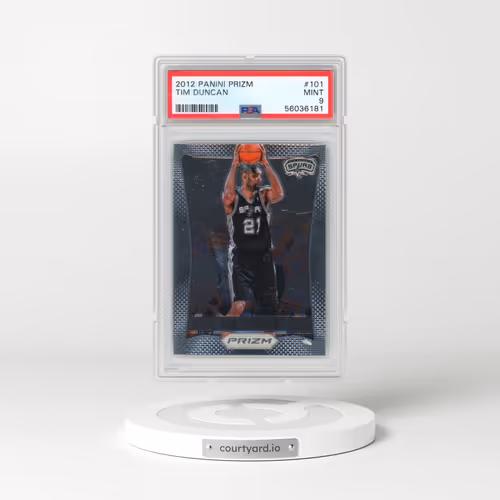 2012 Panini Prizm #101 Tim Duncan (PSA 9 MINT)