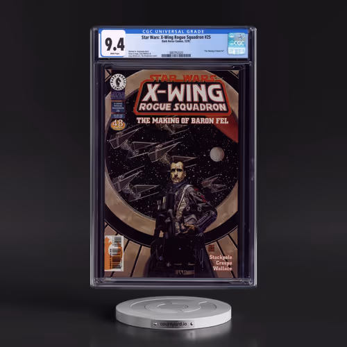 Star Wars: X-Wing Rogue Squadron #25 CGC 9.4 White Pages (Dark Horse Comics, 12/97) - Universal