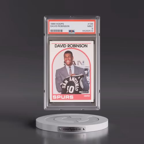 1989 Hoops #138 David Robinson (PSA 9 MINT)