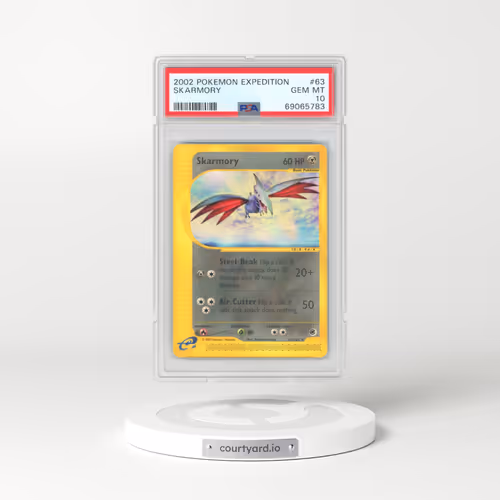 2002 Pokémon Expedition #63 Skarmory (PSA 10 GEM MINT)