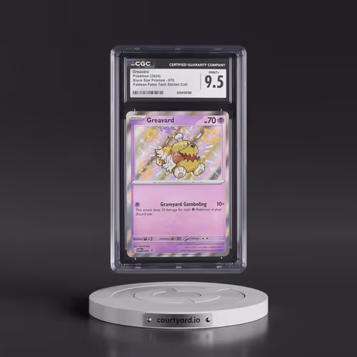 2023 Black Star Promos - Scarlet & Violet SVP EN #070 Greavard - Paldean Fates Tech Sticker Collecti