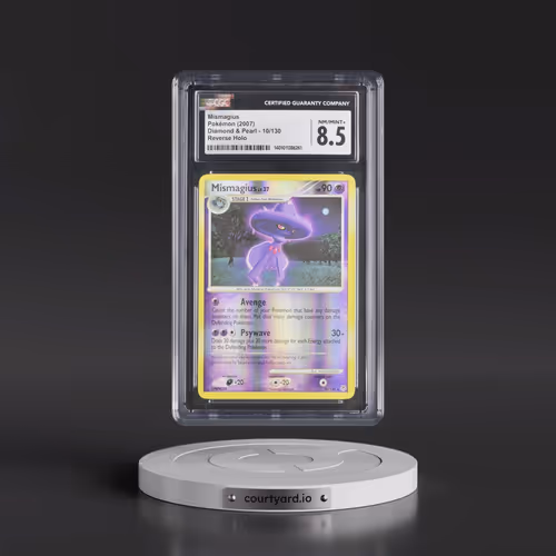 2007 Diamond & Pearl #10/130 Mismagius - Reverse Holo (CGC 8.5 NM-MT+)