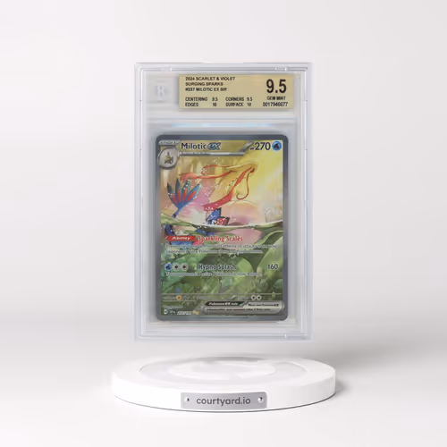 2024 Surging Sparks - SSP EN #237 Milotic ex - Special Illustration Rare (BGS 9.5 GEM MINT)