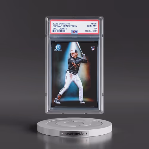 2023 Bowman Spotlights #BS5 Gunnar Henderson (PSA 10 GEM MINT)