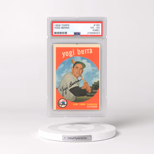 1959 Topps #180 Yogi Berra (PSA 4 VG-EX)