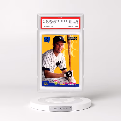 1995 Collector's Choice Se #2 Derek Jeter (PSA 8 NM-MT)